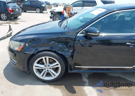 2012 Volkswagen Passat 2.0L Tdi Sel Premium from USA, damaged, VIN 1VWCN7A3XCC063218
